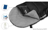 Sac de dormit Enero Camp Quest Black imaginea #8 — magazin online Desire.md