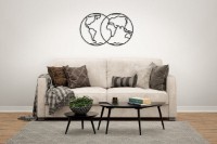 Декоративное панно Ewa Toys Hemispheres of Earth фото №2 — интернет-магазин Desire.md