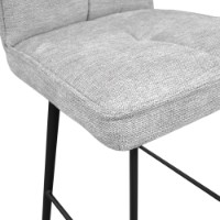 Барный стул Deco Lorenz Grey JB8835 фото №5 — интернет-магазин Desire.md