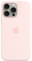 Husa de protecție Apple iPhone 15 Pro Silicone Case with MagSafe Light Pink imaginea #1 — magazin online Desire.md