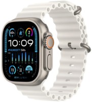 Smartwatch Apple Watch Ultra 2 GPS + Cellular 49mm Titanium Case with White Ocean Band (MREJ3) imaginea #2 — magazin online Desire.md
