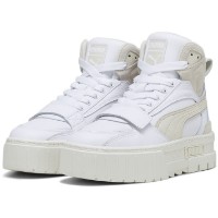 Bocanci pentru damă Puma Mayze Mid Prm Wns Puma White/Warm White 38.5 imaginea #1 — magazin online Desire.md