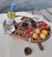 Винный столик Карпаты Oval №5