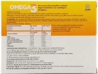 Жирные кислоты Leben Omega 3 Kids Tutti-Frutti 40cap фото №2 — интернет-магазин Desire.md