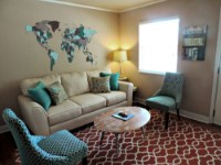 Декоративное панно Ewa Toys World Map S Emerald Planet фото №2 — интернет-магазин Desire.md