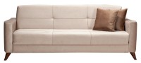 Canapea Moda Life Star 214x82x79cm Cream imaginea #1 — magazin online Desire.md