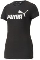 Женская футболка Puma Ess Slim Logo Tee Black S фото №1 — интернет-магазин Desire.md
