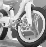 Bicicleta fără pedale pliabilă 4Play Dolphin Blue-Pink imaginea #3 — magazin online Desire.md