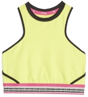 Bustieră Puma Lemlem Crop Tank Yellow Burst XS