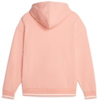 Hanorac de dama Puma Squad Hoodie Fl Lightsalmon S