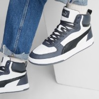 Ботинки мужские Puma Caven 2.0 Mid Puma White/Black/Strong Gray/Silver 42.5 фото №7 — интернет-магазин Desire.md