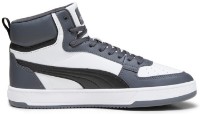 Bocanci pentru bărbați Puma Caven 2.0 Mid Puma White/Black/Strong Gray/Silver 47 imaginea #3 — magazin online Desire.md