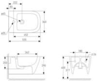Bideu VOLLE Solo (13-55-112) imaginea #2 — magazin online Desire.md