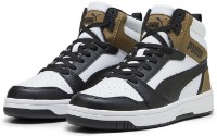 Bocanci pentru bărbați Puma Rebound V6 Puma White/Black/Chocolate Chip 41 imaginea #1 — magazin online Desire.md