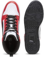 Bocanci pentru bărbați Puma Rebound v6 Puma White/Black/For All Time Red 42.5 imaginea #4 — magazin online Desire.md