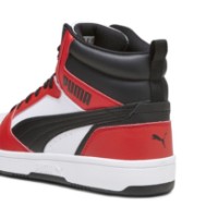 Bocanci pentru bărbați Puma Rebound v6 Puma White/Black/For All Time Red 42.5 imaginea #6 — magazin online Desire.md