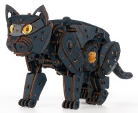 3D пазл-конструктор Ewa Toys Black Cat