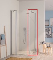 Душевая перегородка Huppe Garda Vitalle 80х200cm (131503092322) фото №1 — интернет-магазин Desire.md