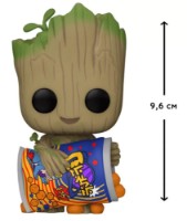 Figura Eroului Funko Pop I Am Groot: Groot With Cheese Puffs (70654) imaginea #2 — magazin online Desire.md
