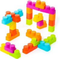 Set de construcție Molto Wagon Blocks Red 23460 imaginea #2 — magazin online Desire.md