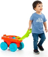 Set de construcție Molto Wagon Blocks Red 23460 imaginea #4 — magazin online Desire.md