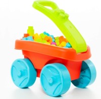 Set de construcție Molto Wagon Blocks Red 23460 imaginea #5 — magazin online Desire.md