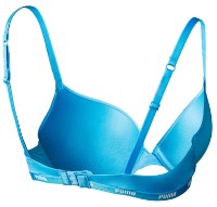 Sutien Puma Women Pushup Bra 1P Hang Placid Blue 85B imaginea #2 — magazin online Desire.md