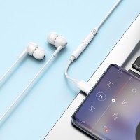 Cablu Hoco LS35 Type-C to 3.5mm White imaginea #2 — magazin online Desire.md