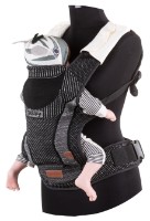 Кенгуру для новорожденных Chipolino Bobby Fly Ebony (KENBYF0231EB) фото №1 — интернет-магазин Desire.md