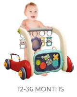 Premergător Chipolino Baby Fitness Multicolor (MIKBAFI023MC)