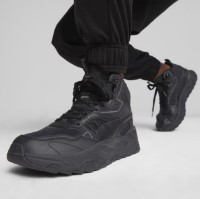 Bocanci pentru bărbați Puma Trinity Mid Hybrid Puma Black/Cool Dark Gray 47 imaginea #7 — magazin online Desire.md