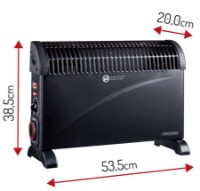 Convector electric Mesko MS-7741 Black imaginea #8 — magazin online Desire.md