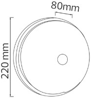 Aplică exterior Horoz Bolkar-20 (071014002003) imaginea #3 — magazin online Desire.md