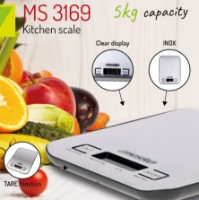 Cântar de bucătărie Mesko MS-3169 Black imaginea #3 — magazin online Desire.md