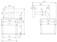 Candelabru de perete Trio 221560142 imaginea #3 — magazin online Desire.md