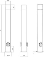 Aplică exterior Trio 424067142 imaginea #3 — magazin online Desire.md