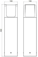 Уличный светильник Trio 522160142 фото №3 — интернет-магазин Desire.md