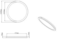Потолочный светильник Trio 689214032 фото №2 — интернет-магазин Desire.md
