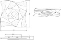 Corp de iluminat LED cu telecomandă Trio Akita (647110131) imaginea #3 — magazin online Desire.md