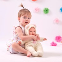 Păpușa Llorens Baby Julia Osito Rosa (14208) imaginea #4 — magazin online Desire.md