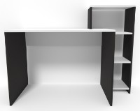 Masa de birou Smartex M2 130cm Alb/Negru imaginea #2 — magazin online Desire.md