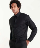 Мужская рубашка Roly Moscu 5506 Black S фото №2 — интернет-магазин Desire.md