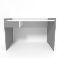 Письменный стол Smartex M3 110cm Белый/Графит фото №2 — интернет-магазин Desire.md