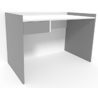 Письменный стол Smartex M3 120cm Белый/Графит фото №3 — интернет-магазин Desire.md