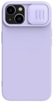 Husa de protecție Nillkin Apple iPhone 15 Plus CamShield Silky Silicone Case Misty Purple