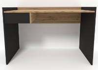 Письменный стол Smartex M3 110cm Чёрный/Дуб Тёмный фото №2 — интернет-магазин Desire.md