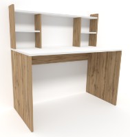 Письменный стол Smartex M4 140cm Белый/Дуб Тёмный фото №3 — интернет-магазин Desire.md