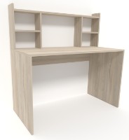 Письменный стол Smartex M4 120cm Дуб Светлый фото №3 — интернет-магазин Desire.md