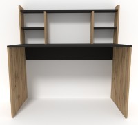 Письменный стол Smartex M4 120cm Чёрный/Дуб Тёмный фото №2 — интернет-магазин Desire.md