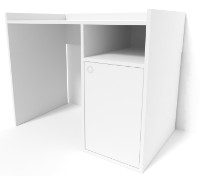 Письменный стол Smartex Tab Classic 120cm Белый